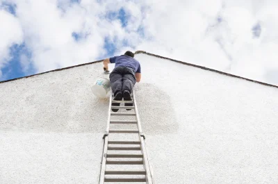 Peinture extérieure à Doussay — façades et ravalement